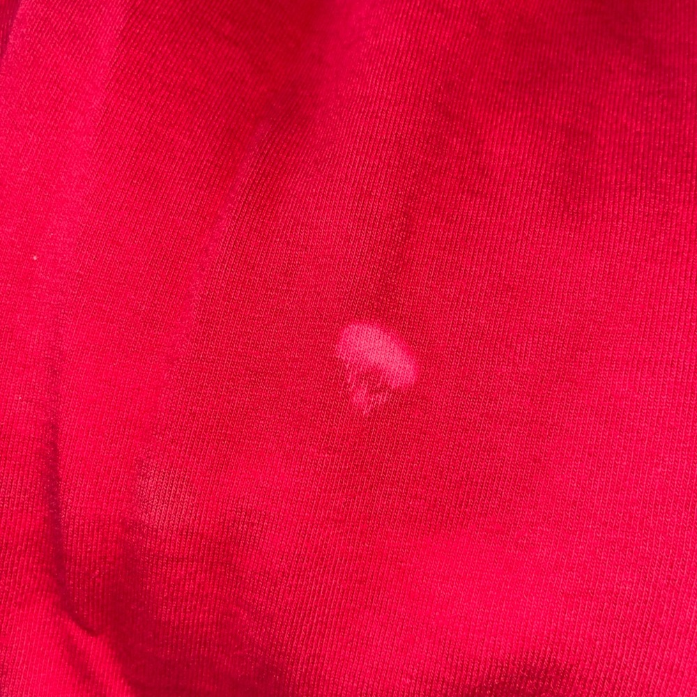 Essentials Red Crewneck Tee with FOG - Picture 8 of 11